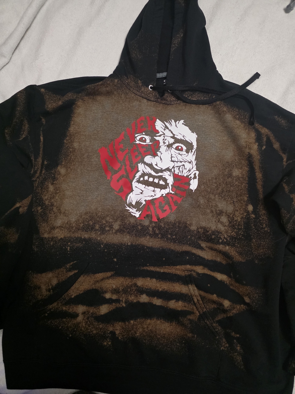 Nightmare On Elm Street "Never Sleep Again" Hoodie